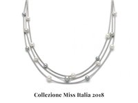 Collana Miluna Donna Miss Italia in Argento Perla PCL5628